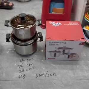 3pcs in a set European style pot